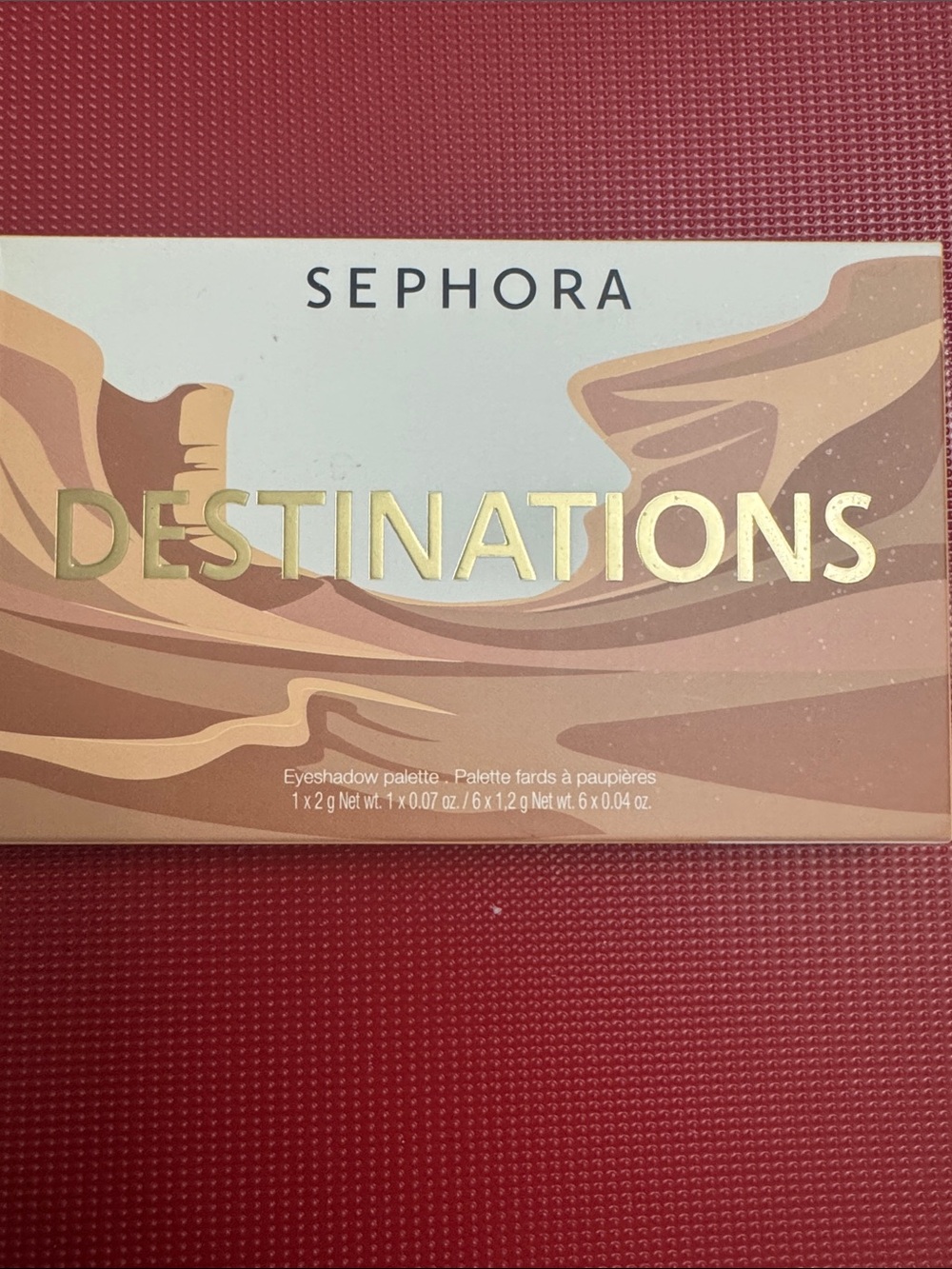 Sephora Destinations Neutral & Warm Earthtone Eyeshadow Palette
